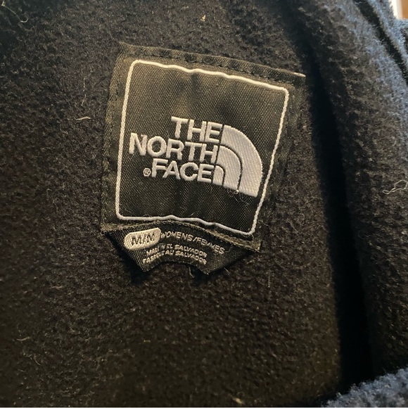 The North Face Denali Jacket Womens Black medium Fleece Full Zip Logo - Picture 2 of 5